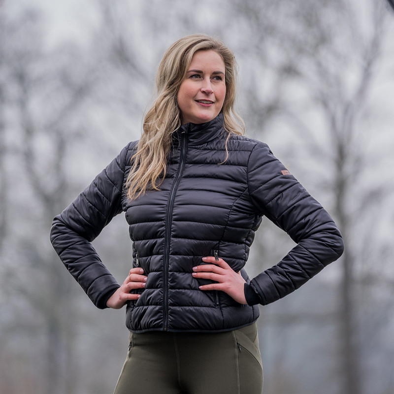 GEWATTEERDE JAS EMERALD