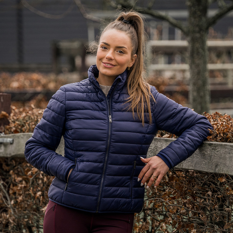 GEWATTEERDE JAS EMERALD