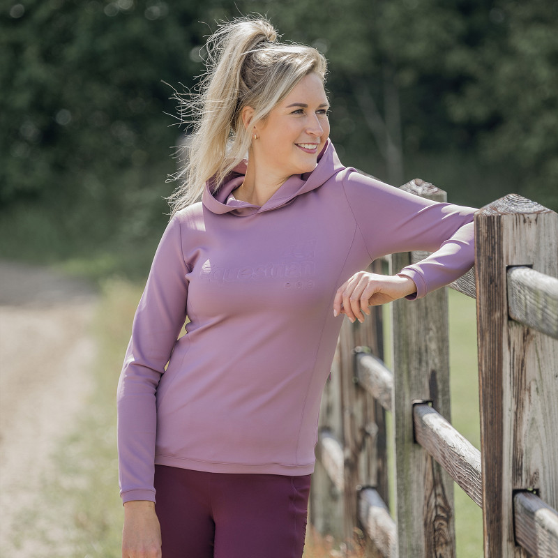EQUESTRIAN PRO EMBOSSED HOODIE POLYGIENE